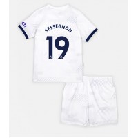 Tottenham Hotspur Ryan Sessegnon #19 Hjemmedraktsett Barn 2023-24 Kortermet (+ Korte bukser)